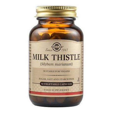 Solgar Vitamins & Supplements Solgar Milk Thistle 50 Vegetable Capsules