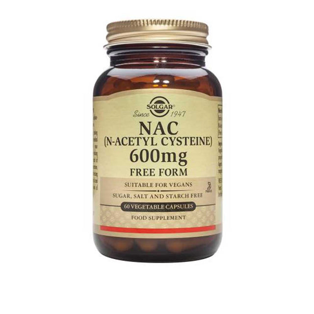 Solgar Vitamins & Supplements Solgar NAC (N-Acetyl Cysteine) 600mg