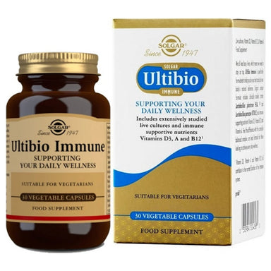 Solgar Vitamins & Supplements Solgar Ultibio Immune 30 Vegetable Capsules