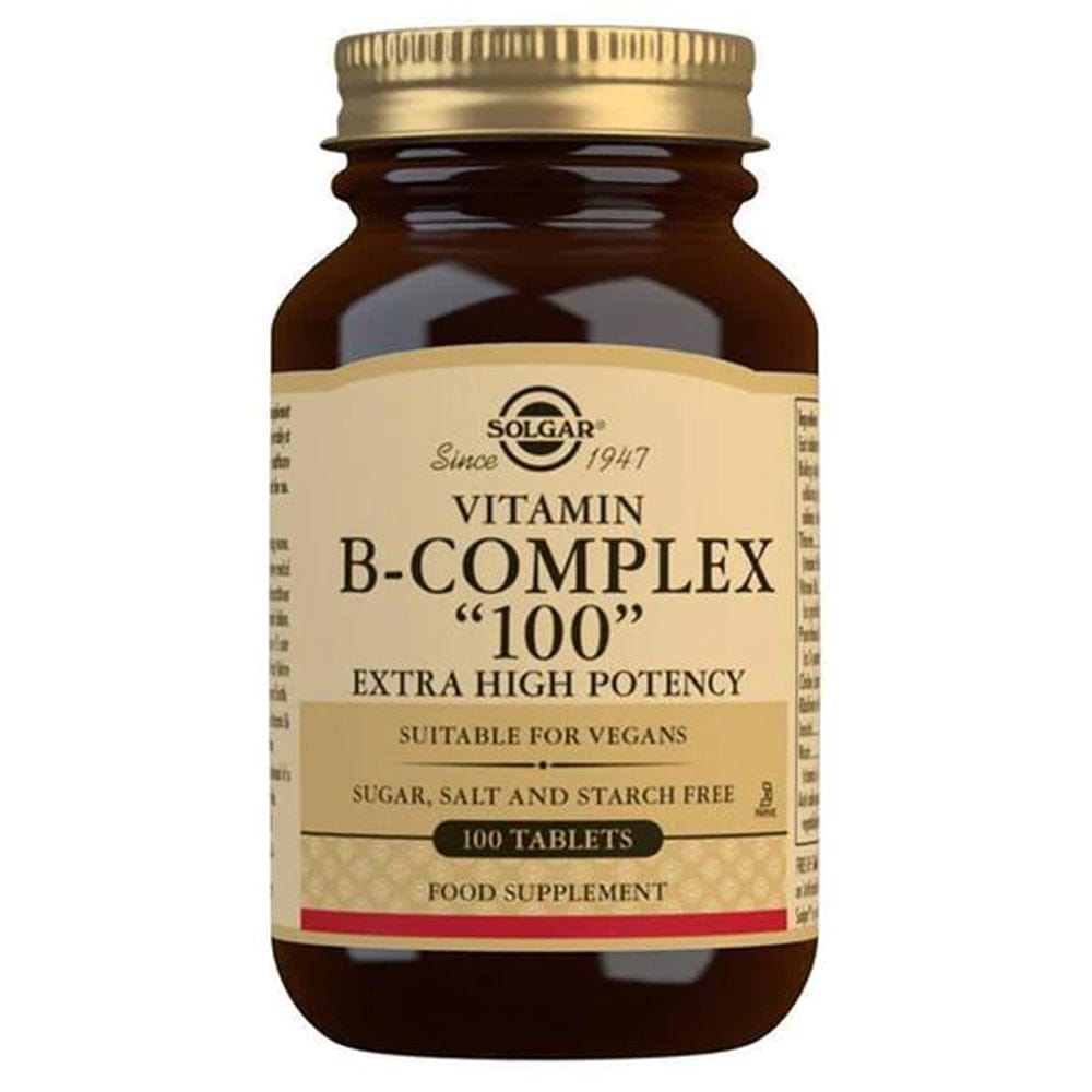 Solgar Vitamins & Supplements Solgar Vitamin B-Complex "100" Extra High Potency 100 Tablets