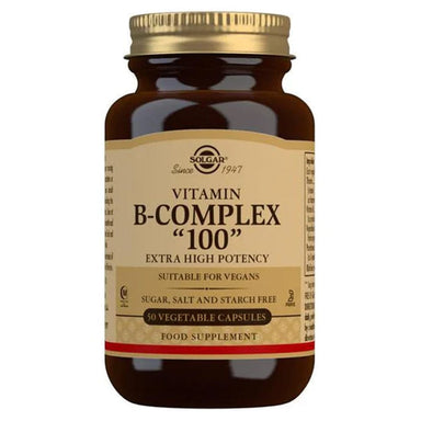 Solgar Vitamins & Supplements Solgar Vitamin B-Complex "100" Extra High Potency 50 Vegetable Capsules