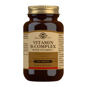 You added <b><u>Solgar Vitamin B-Complex with Vitamin C 100 Tablets</u></b> to your cart.