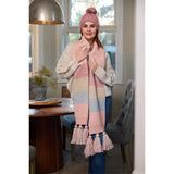 Brandwell Gift Set Something Special Chunky Knit Hat & Tassel Scarf Gift Set