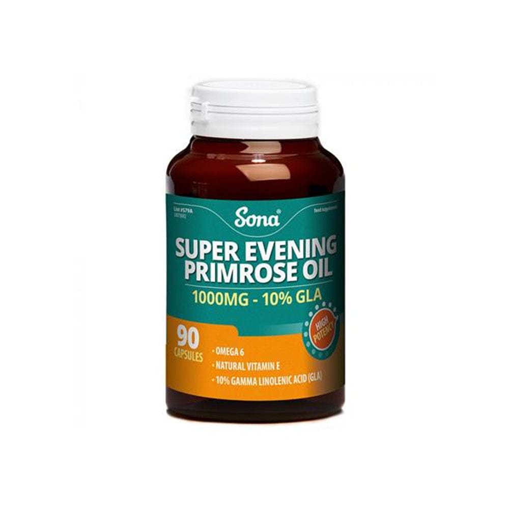 Sona Vitamins & Supplements Sona Evening Primrose Oil 1000mg 90s