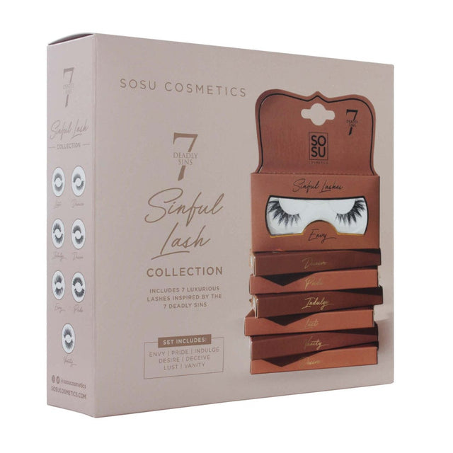 Sosu By Suzanne Jackson Beauty Gift Set SOSU 7 Deadly Sins Lash Box