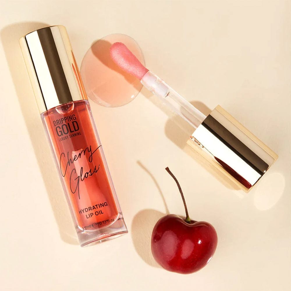 Sosu By Suzanne Jackson lip oil SOSU Dripping Gold Hydrating Cherry Gloss Lip Oil