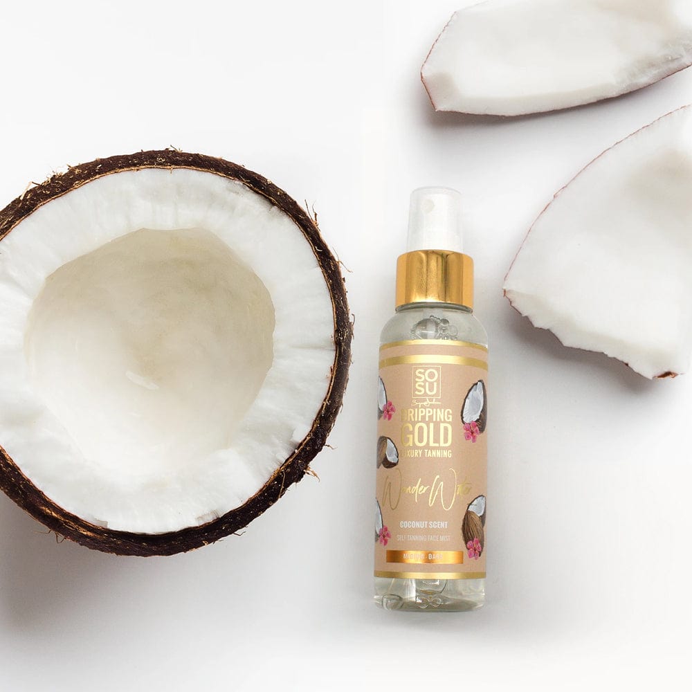 Sosu By Suzanne Jackson Tanning Mist SOSU Dripping Gold Wonder Water Coconut Med-Dark 100ml