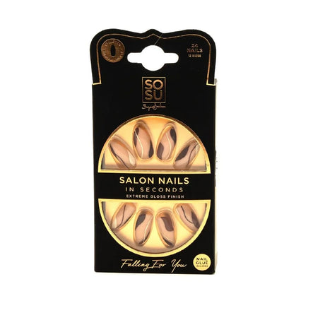 Sosu By Suzanne Jackson false nails SOSU Falling For You Salon Nails