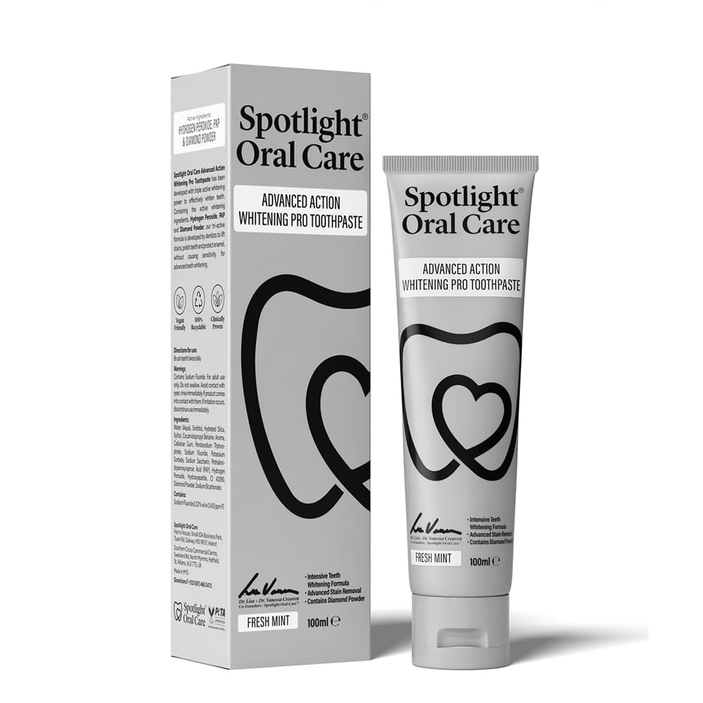 Spotlight Toothpaste Spotlight Oral Care Advanced Action Whitening Pro Toothpaste