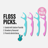 Spotlight Floss Picks Spotlight Oral Care Floss Picks For Children