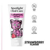Spotlight Toothpaste Cheetah - Strawberry Flavour Spotlight Oral Care Kids Toothpaste 100ml