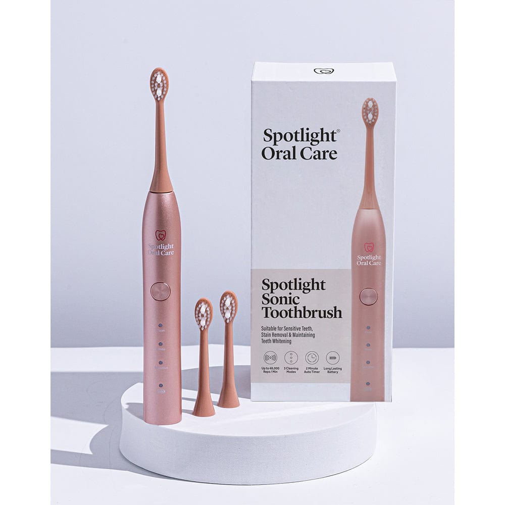 Spotlight Electric Toothbrush Spotlight Oral Care Rose Gold Sonic Toothbrush