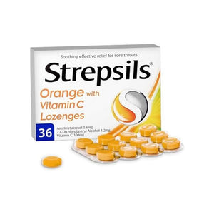 You added <b><u>Strepsils Lozenges Orange Vitamin C 36's</u></b> to your cart.