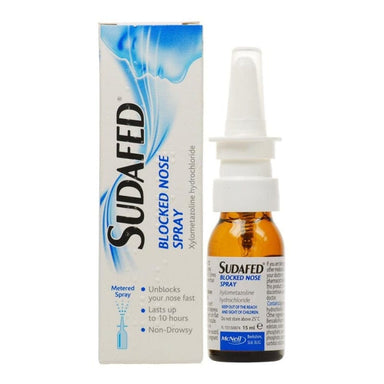 Meaghers Pharmacy Decongestant Tablets Sudafed Decongestant Nasal Spray 15ml