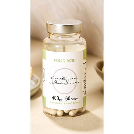 Supplements Made Simple By Dr. Doireann O'Leary Folic Acid Supplements Made Simple Folic Acid 400ug By Dr Doireann