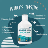 Swedish Nutra Vitamins & Supplements Swedish Nutra Magnesium 4000mg 500ml