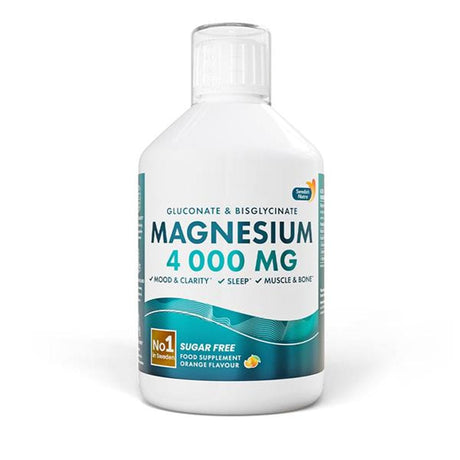 Swedish Nutra Vitamins & Supplements Swedish Nutra Magnesium 4000mg 500ml