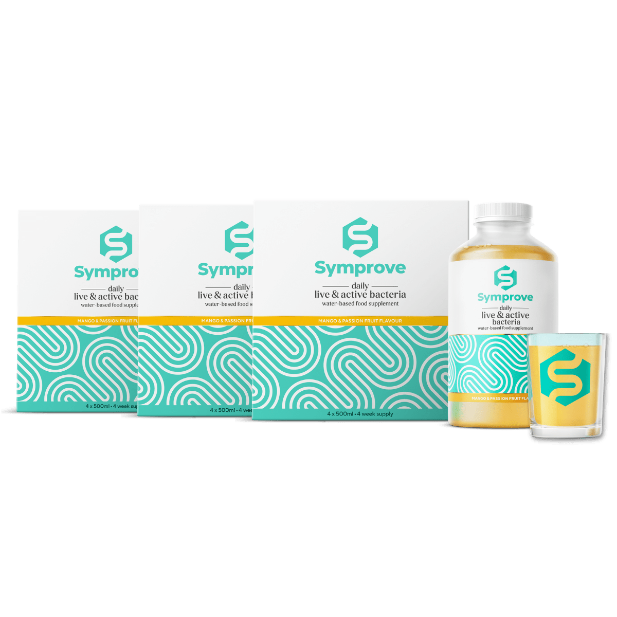 Symprove Vitamins & Supplements Symprove 12 Week Bundle + Shot Glass