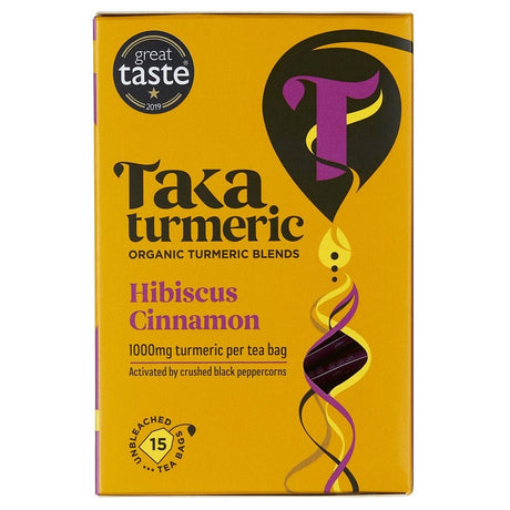 Wholefoods Tea Bags Taka Turmeric Organic Hibiscus Cinnamon Tea