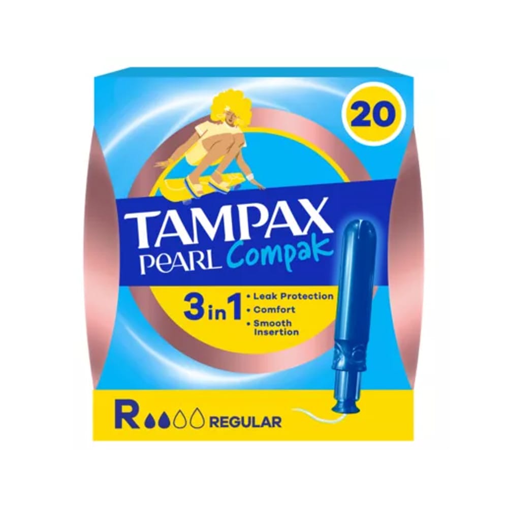 Tampax Tampons Tampax Pearl Compak 3 in 1 Regular 20 Tampons