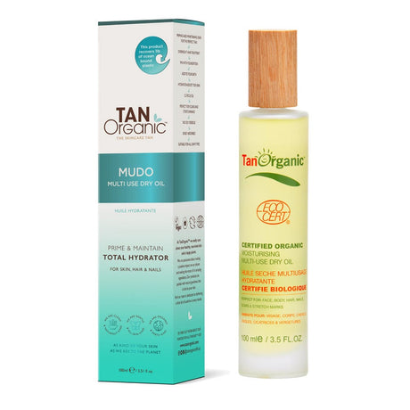 Tan Organic Body Oil TanOrganic Moisturising Multi-Use Dry Oil 100ml