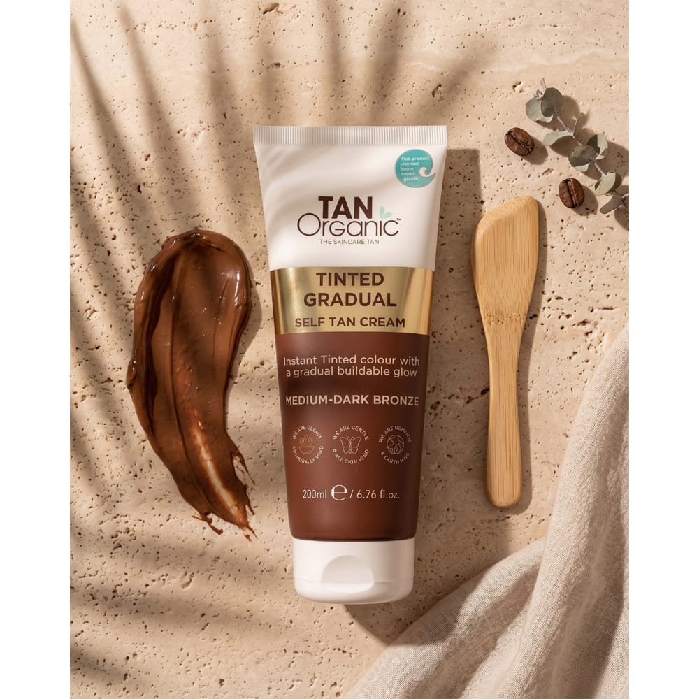 Tan Organic Gradual Tan TanOrganic Tinted Gradual Self Tan Cream 200ml