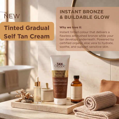 Tan Organic Gradual Tan TanOrganic Tinted Gradual Self Tan Cream 200ml