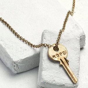 You added <b><u>The Giving Keys Classic Key Necklace - Hope</u></b> to your cart.