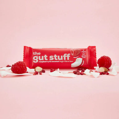 The Gut Stuff Vitamins & Supplements The Gut Stuff Good Fibrations High Fibre Bars Box of 12