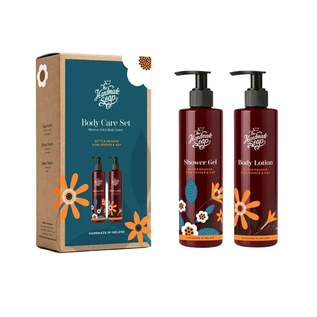 The Handmade Soap Company Skincare Set The Handmade Soap Co Body Care Set Bitter Orange, Pink Pepper, & Hay