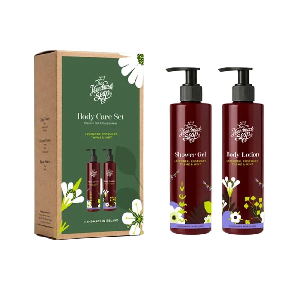 The Handmade Soap Company Skincare Set The Handmade Soap Co Body Care Set Lavender, Rosemary, Thyme, & Mint