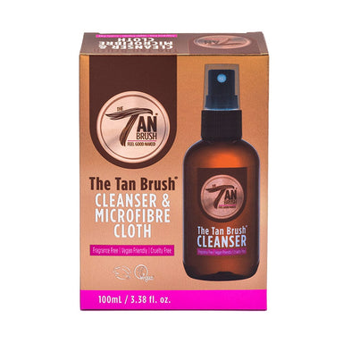 The Tan Brush Tanning Brush Cleanser The Tan Brush Cleanser & Microfibre Cloth