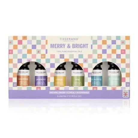 Tisserand Essential Oil Drops Tisserand Merry & Bright Essential Oils Set 6 x 9ml