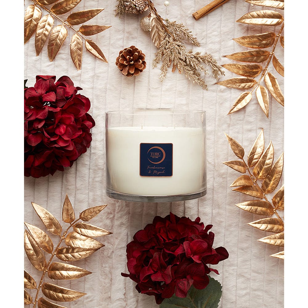 Torc Candle Torc Luxury Frankincense & Myrrh 4 Wick Christmas Candle