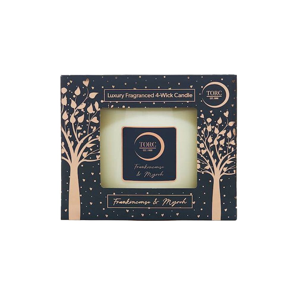 Torc Candle Torc Luxury Frankincense & Myrrh 4 Wick Christmas Candle