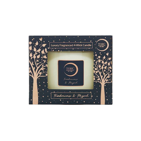 Torc Candle Torc Luxury Frankincense & Myrrh 4 Wick Christmas Candle