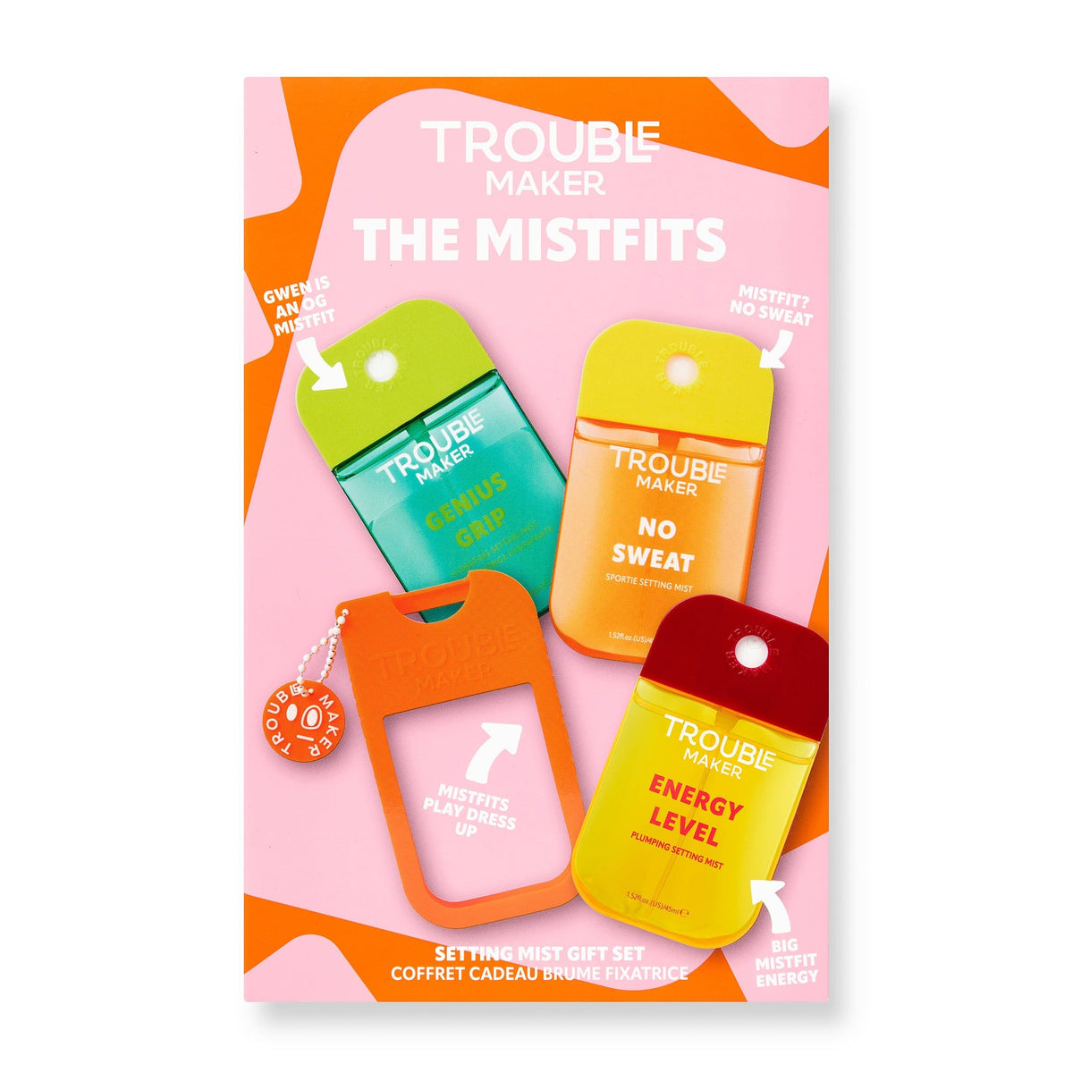 Trouble Maker Beauty Gift Set Trouble Maker The Mistfits Setting Mist Gift Set