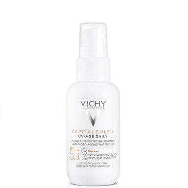 Vichy Moisturiser With Spf Vichy Capital Soleil UV Age Daily SPF50+ Facial Sunscreen