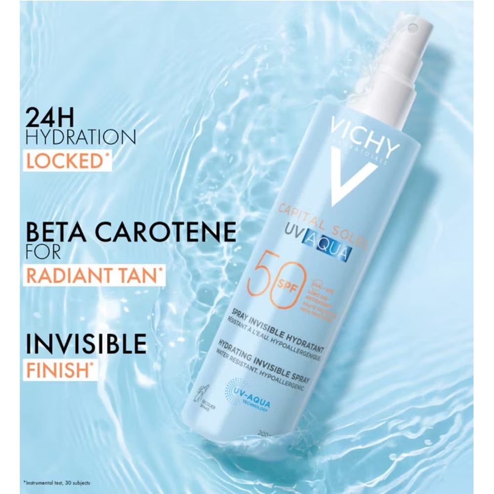Vichy Sun Protection Vichy Capital Soleil UV Aqua Hydrating Invisible Body Spray SPF50 200ml