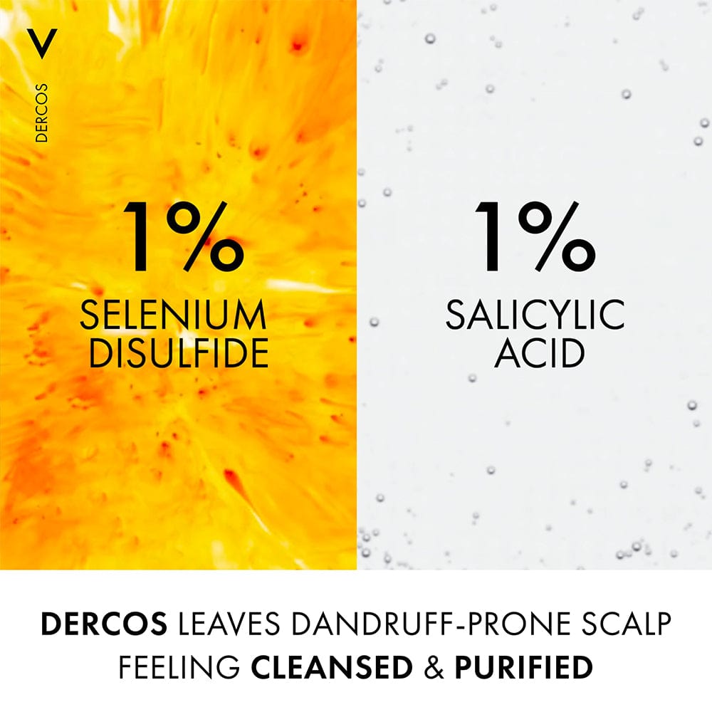 Vichy Shampoo 200ml Vichy Dercos Anti-Dandruff Shampoo for Dry Hair and Scalp