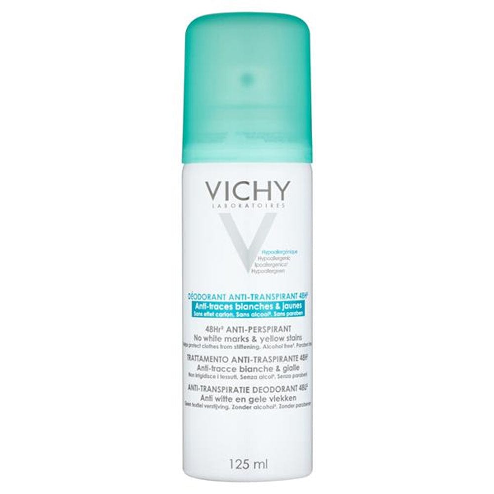 Vichy Deodorant Vichy No Marks 48hr Aerosol Anti-Perspirant Deodorant 125ml
