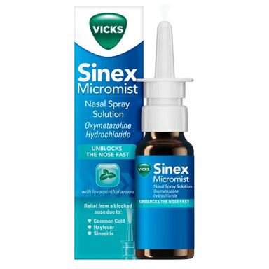Meaghers Pharmacy Nasal Spray Vicks Sinex Micromist Spray