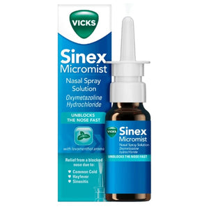 You added <b><u>Vicks Sinex Micromist Spray</u></b> to your cart.