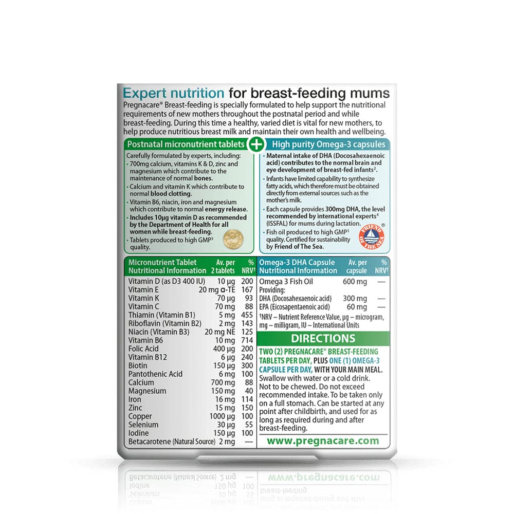 Vitabiotics Vitamins & Supplements Vitabiotics Pregnacare Breast-Feeding Tablets