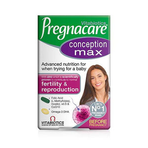 You added <b><u>Vitabiotics Pregnacare Conception Max 84 Tabs/Caps</u></b> to your cart.