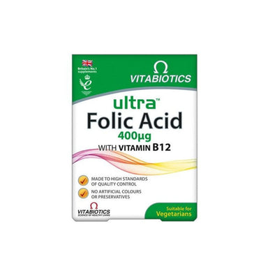 Vitabiotics Vitamins & Supplements Vitabiotics Ultra Folic Acid 60's