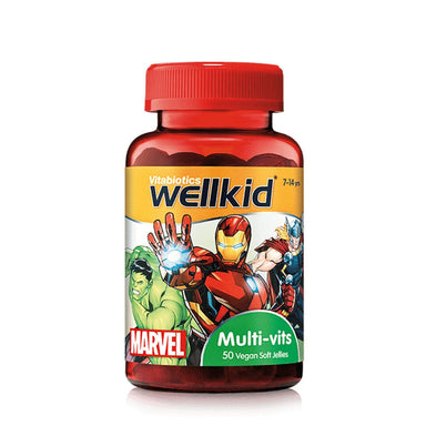 Vitabiotics Childrens Vitamins Vitabiotics Wellkid Marvel Multi-vits 50's