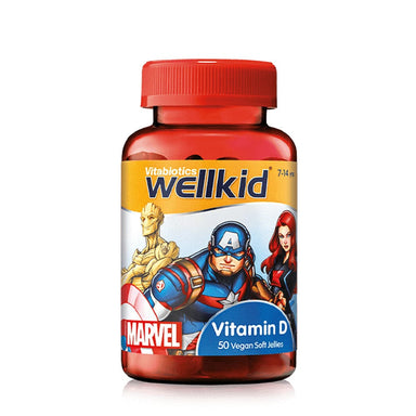 Vitabiotics Childrens Vitamins Vitabiotics Wellkid Marvel Vitamin D 50's