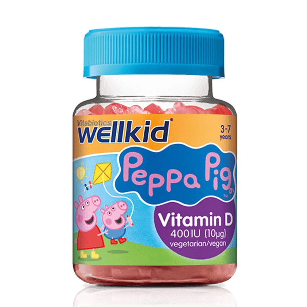 Vitabiotics Childrens Vitamins Vitabiotics Wellkid Peppa Pig Vitamin D Jellies