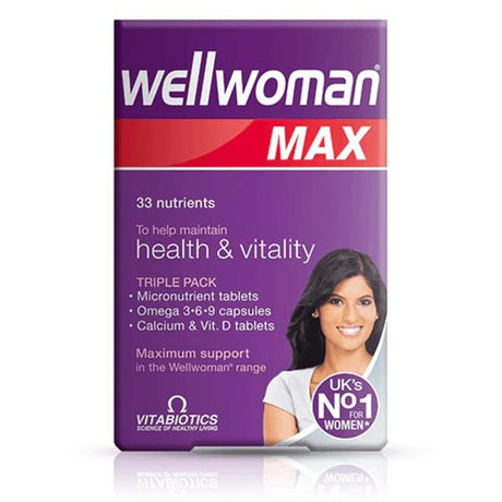 Vitabiotics Vitamins & Supplements Vitabiotics Wellwoman Max 84 Tablets